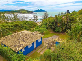 Linda casa pé na areia vista para o Ouvidor EGO003